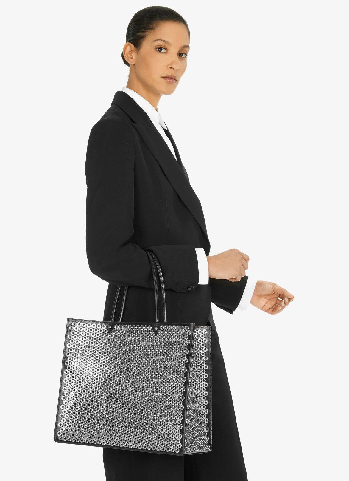 Garance 36 tote bag
 ALAÏA BLACK GARANCE 36 TOTE BAG